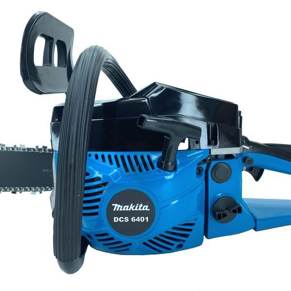 Цепная бензопила Makita DCS 6401 (6,3 кВт) Мощная бензиновая пила Макита с шиной 45 см для распила бревен 2327049603 фото