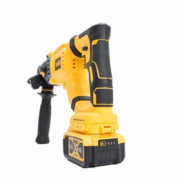 Аккумуляторный трёхрежимный перфоратор DeWalt DCH133NT (48V 6Ah) Бесщеточный АКБ перфоратор Деволт с подсветкой 355133 фото