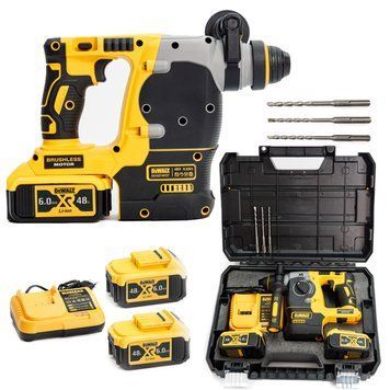 Перфоратор акумуляторний DeWalt DCH274P2T (48V 6Ah) Безщітковий перфоратор Деволт з патроном SDS-Plus та 2 АКБ 2511729828 фото