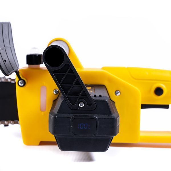 Пила акумуляторна безщіткова DeWalt DCM569N (48V 6Ah 30см) Пила Деволт з дисплеєм та 2 АКБ 77724 фото