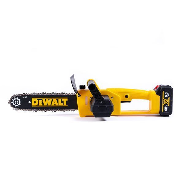 Пила акумуляторна безщіткова DeWalt DCM569N (48V 6Ah 30см) Пила Деволт з дисплеєм та 2 АКБ 77724 фото