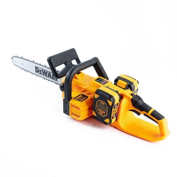 Бесщеточная аккумуляторная пила DeWalt DCM575N (36V 6Ah) Цепная пила Деволт 40 см с двумя АКБ для распила бревен 26215 фото