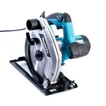 Циркулярна дискова пилка Makita HS6607 (1800 Вт, 5500 об/хв) Електрична циркулярка Макіта 185 мм для розпилу деревини 2602706436 фото