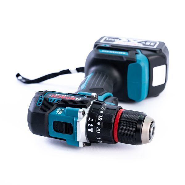 Дриль-шуруповерт акумуляторний Bosch GSR-110li PRO (36V 6Ah) Безщітковий ударний шуруповерт Бош з комплектом насадок 564232 фото