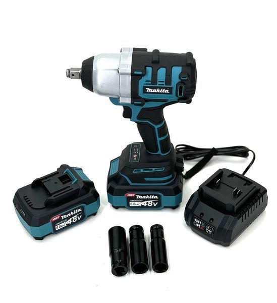 Акумуляторний ударний гайковерт Makita DTW288 (48V 6Ah) АКБ безщітковий гайковерт Макіта з насадками в комплекті 2350617642 фото