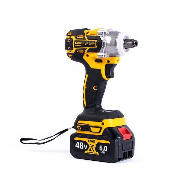 Набор 2в1 DeWalt (Шуруповерт DCD707N и Гайковерт DCF893F) Аккумуляторный набор Деволт 48V с комплектом оснастки в кейсе 77734 фото