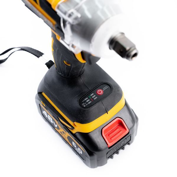 Набор 2в1 DeWalt (Шуруповерт DCD707N и Гайковерт DCF893F) Аккумуляторный набор Деволт 48V с комплектом оснастки в кейсе 77734 фото