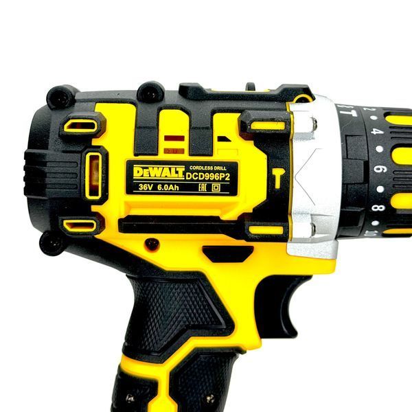 Ударний акумуляторний шуруповерт DeWalt DCD996P2 Безщітковий шуруповерт Деволт (36V 6Ah) з патроном 13 мм 25214 фото