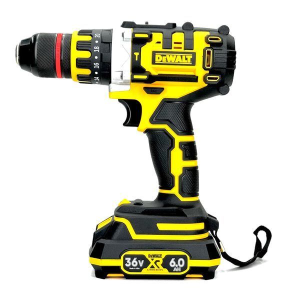 Ударний акумуляторний шуруповерт DeWalt DCD996P2 Безщітковий шуруповерт Деволт (36V 6Ah) з патроном 13 мм 25214 фото