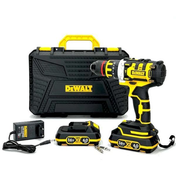 Ударний акумуляторний шуруповерт DeWalt DCD996P2 Безщітковий шуруповерт Деволт (36V 6Ah) з патроном 13 мм 25214 фото