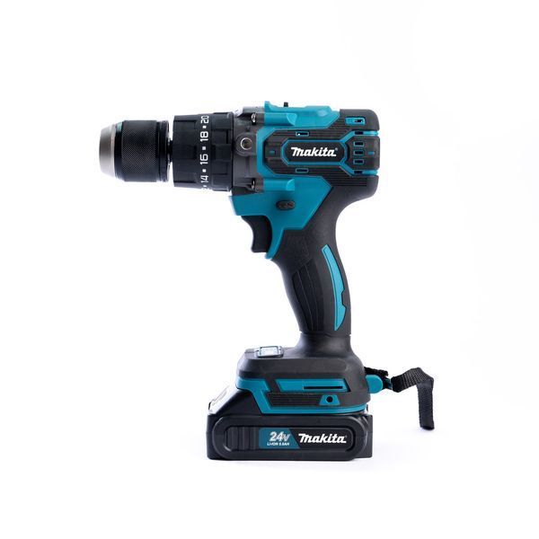 Набор 3в1 Makita (24V 5Ah) Секатор DUP380 + Пила DUC220Z + Шуруповерт DTW485 Комплект 3в1 Макита с 85 насадками в кейсе 85541 фото