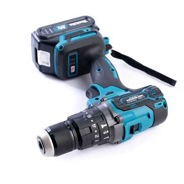 Набор 3в1 Makita (24V 5Ah) Секатор DUP380 + Пила DUC220Z + Шуруповерт DTW485 Комплект 3в1 Макита с 85 насадками в кейсе 85541 фото